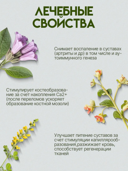 Мазь для суставов и костей «Живокость»