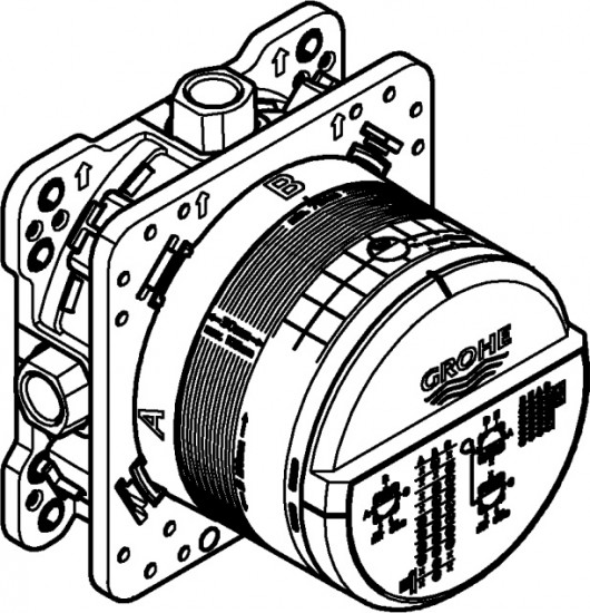 Встраиваемая часть универсальная