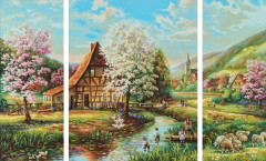 Раскраска по номерам «Страна идиллия» - Фото 1