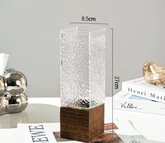 Набор ваз стеклянных для цветов и сухоцветов