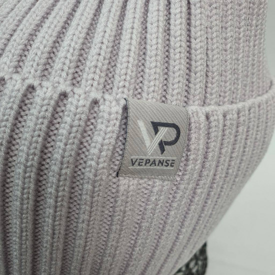 Шапка женская с отворотом «Индия»