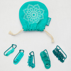 Набор маркеров для вязания в мешочке «Mindful» - Фото 1