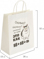 Пакет подарочный - Фото 4