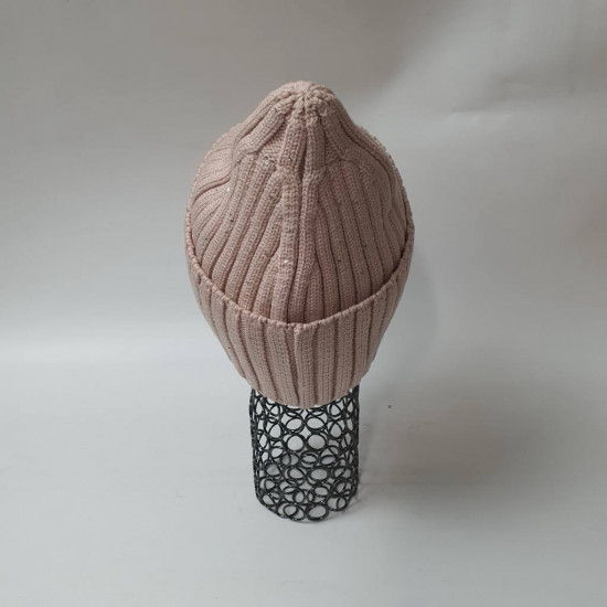 Шапка женская с отворотом «Анабель»