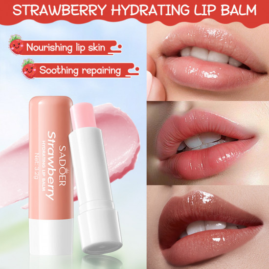 Подарочный набор «Strawberry Hand Crem & Lip Balm»