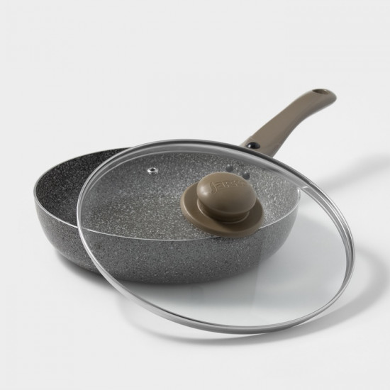 Сковорода со съёмной ручкой и крышкой «Оnyx»