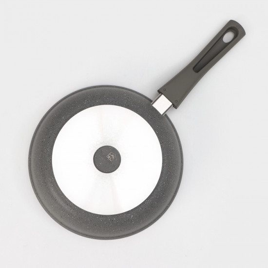 Сковорода с крышкой и съёмной ручкой