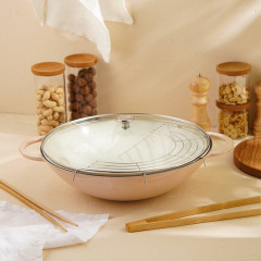 Сковорода-вок с крышкой - Фото 7