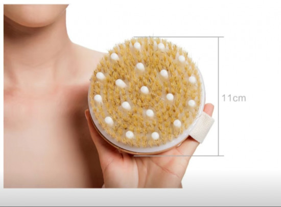 Массажная щетка для сухого массажа