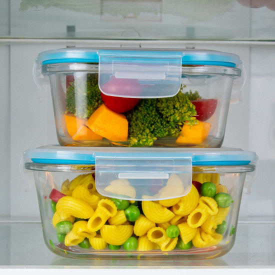 Контейнер прямоугольный с крышкой