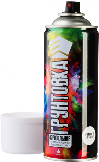  Грунтовка аэрозольная, белая