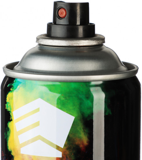  Краска аэрозольная, черный металлик