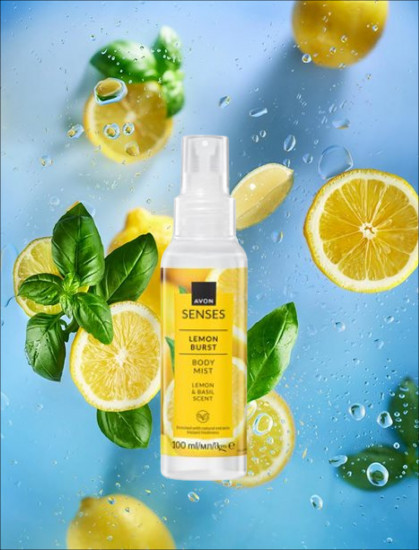 Парфюмированный спрей для тела «Лимонный взрыв»