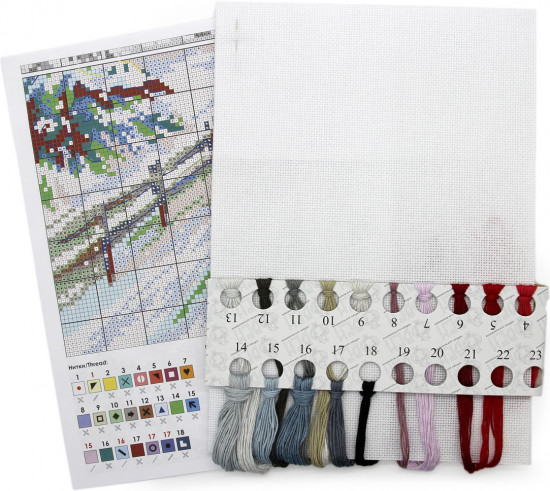 Набор для вышивания «Чародейка зима»