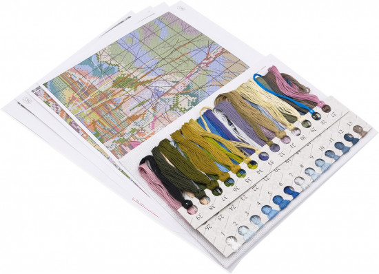 Набор для вышивания «Позади зима. Первоцветы»