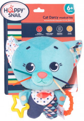 Музыкальная игрушка «Котик Дарси» - Фото 1