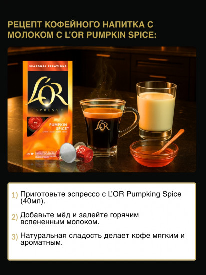 Кофе в капсулах «Espresso Pumpkin Spice Blend»