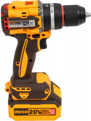 Аккумуляторный бесщёточный ударный шуруповерт INGCO - Фото 5