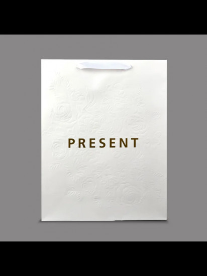 Пакет ламинированный вертикальный «Present»