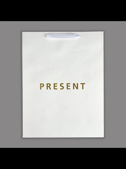 Пакет ламинированный вертикальный «Present»