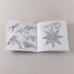 Раскраска «Моя зимняя прогулка» - Фото 4