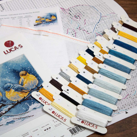 Набор для вышивания «Птицы. Восточные Сиалии»