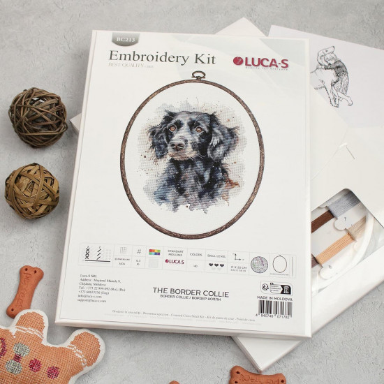 Набор для вышивания «Бордер колли»