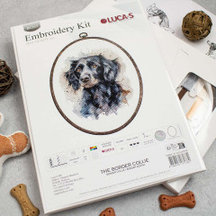 Набор для вышивания «Бордер колли» - Фото 3