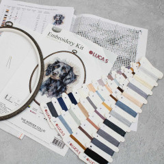 Набор для вышивания «Бордер колли» - Фото 4