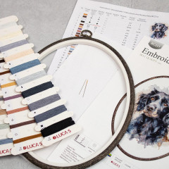 Набор для вышивания «Бордер колли» - Фото 6