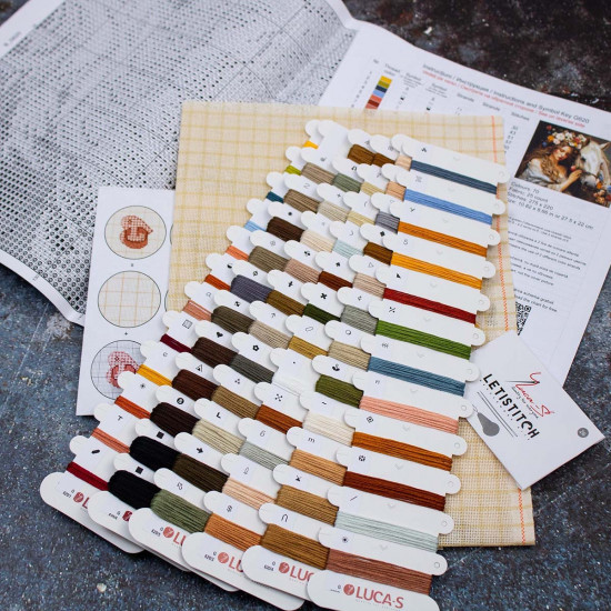 Набор для вышивания гобеленовым стежком «Цветочная фея»