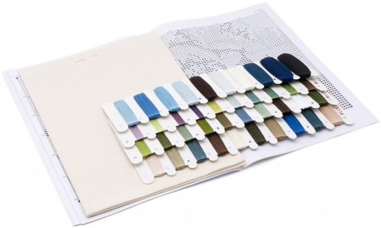 Набор для вышивания «Ваза с гортензиями»