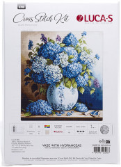 Набор для вышивания «Ваза с гортензиями» - Фото 3