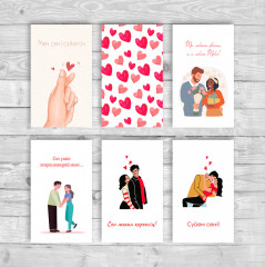 Набор открыток «Любовь» - Фото 3