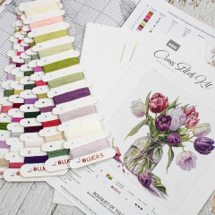 Набор для вышивания «Букет тюльпанов» - Фото 1