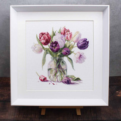 Набор для вышивания «Букет тюльпанов» - Фото 2