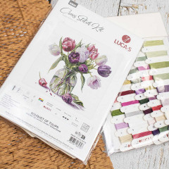 Набор для вышивания «Букет тюльпанов» - Фото 3