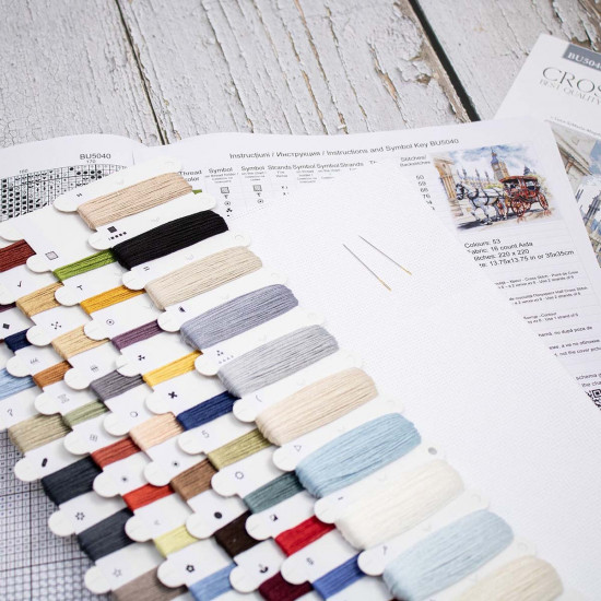 Набор для вышивания «Поездка в карете»