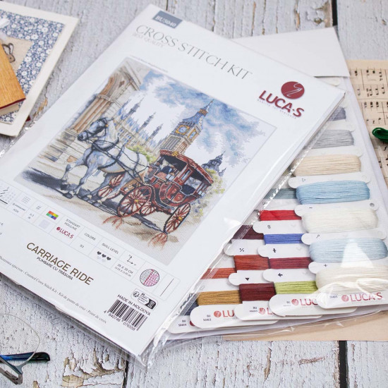 Набор для вышивания «Поездка в карете»