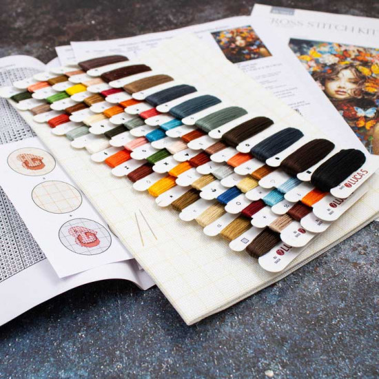 Набор для вышивания «Бабочки магия»