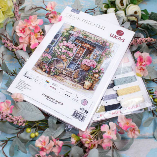 Набор для вышивания «Магазин цветов»