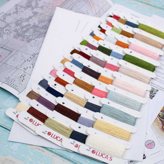 Набор для вышивания «Магазин цветов»