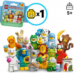 Конструктор-сюрприз Minifigures 71051 Минифигурки-животные, серия 28. Animals Series 28 - Фото 11