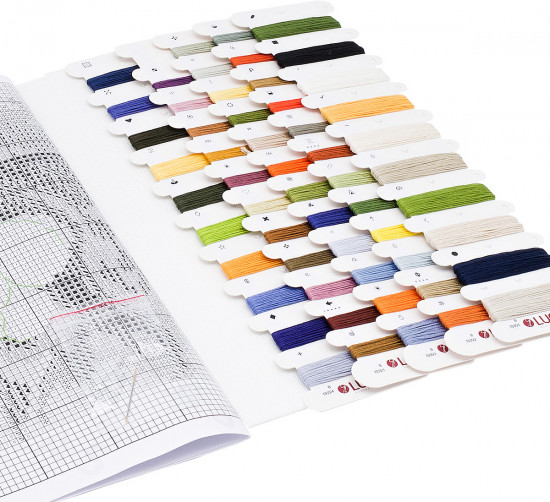 Набор для вышивания «Букет анютиных глазок»