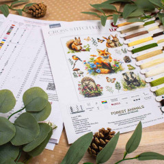 Набор для вышивания «Лесные животные» - Фото 4