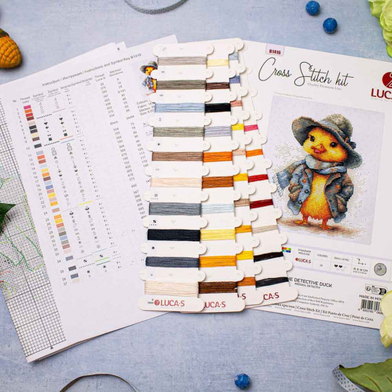 Набор для вышивания «Детектив Дак»