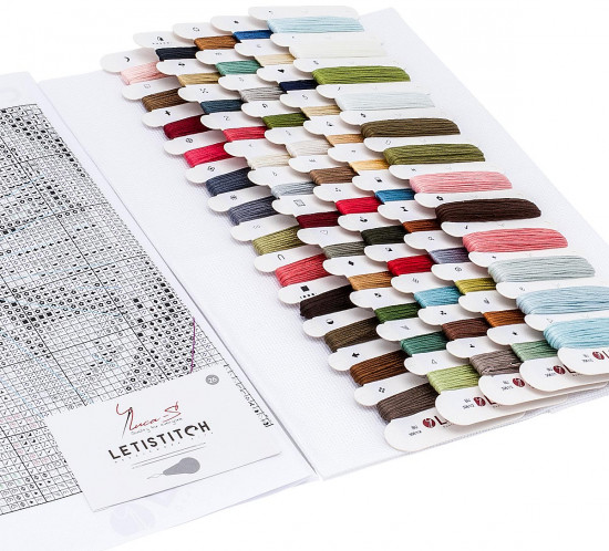 Набор для вышивания «Велосипед с розами»