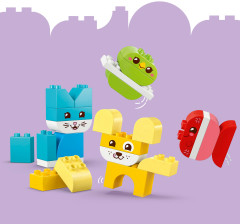 Конструктор Duplo 10477 Творческие милые питомцы 3 в 1. 3 in 1 Creative Cute Pets - Фото 8