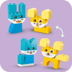 Конструктор Duplo 10477 Творческие милые питомцы 3 в 1. 3 in 1 Creative Cute Pets - Фото 10