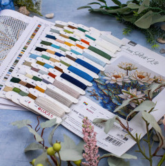 Набор для вышивания «Озеро с водяными лилиями» - Фото 3